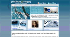 Desktop Screenshot of pribramskycpa.com